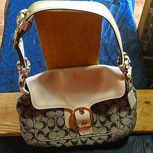 Coach hobo bag in denim
